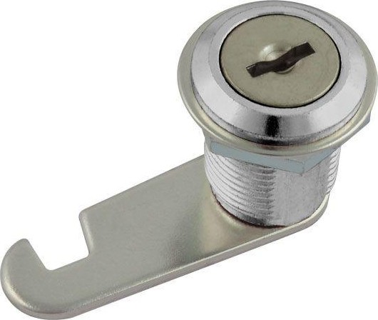 Замок почтовый НОРА-М 6103 ПП для ящика с прямой планкой "Хром" 20 мм 8480