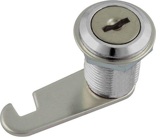 Замок почтовый НОРА-М 6103 ПП для ящика с прямой планкой "Хром" 25 мм 8482