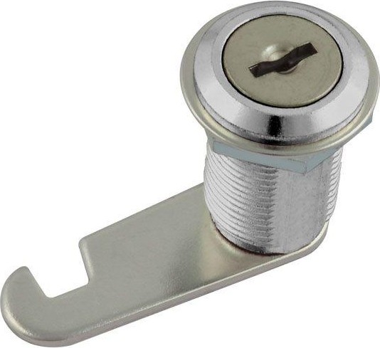 Замок почтовый НОРА-М 6103 ПП для ящика с прямой планкой "Хром" 30 мм 8486