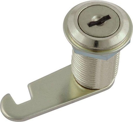 Замок почтовый НОРА-М 6103 ПП для ящика с прямой планкой "Никель" 30 мм 8485