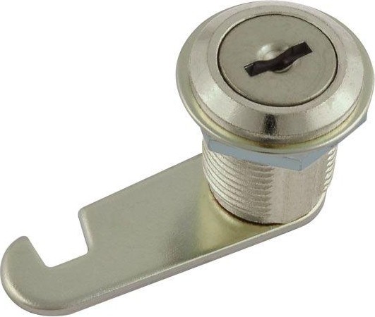 Замок почтовый НОРА-М 6103 ПП для ящика с прямой планкой "Никель" 20 мм 8478