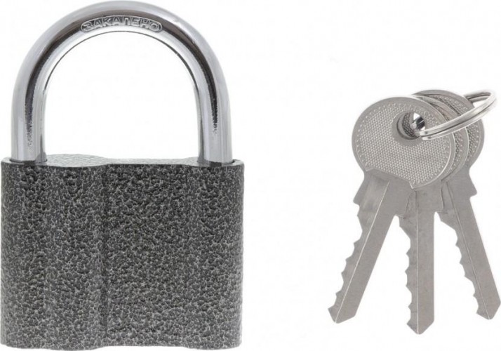 Замок СИБРТЕХ ЗН2-М1 80 мм навесной 91613