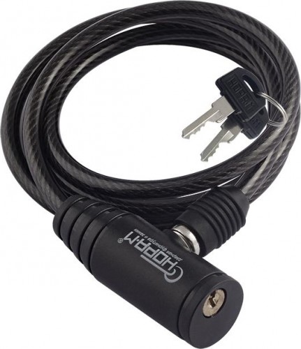 Замок-трос НОРА-М №22 велосипедный "Черный" 6х1000 мм 13907