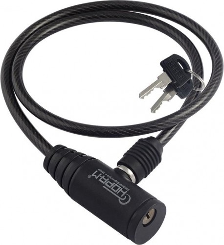 Замок-трос НОРА-М №22 велосипедный "Черный" 6х650 мм 18992