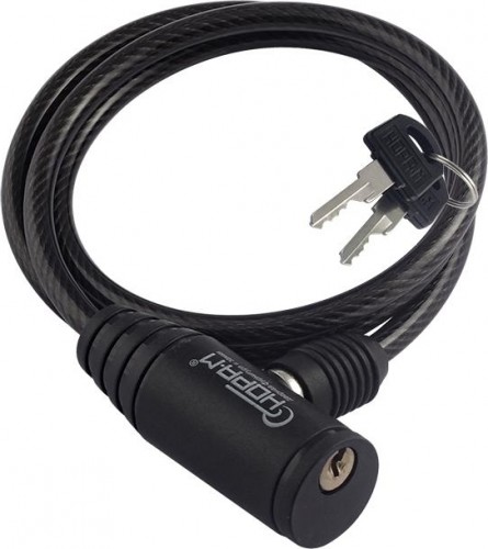 Замок-трос НОРА-М №22 велосипедный "Черный" 6х800 мм 18993