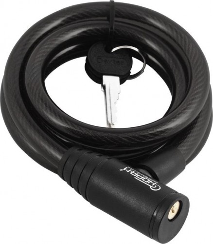 Замок-трос НОРА-М №26 велосипедный "Черный" 12х1500 мм 18294