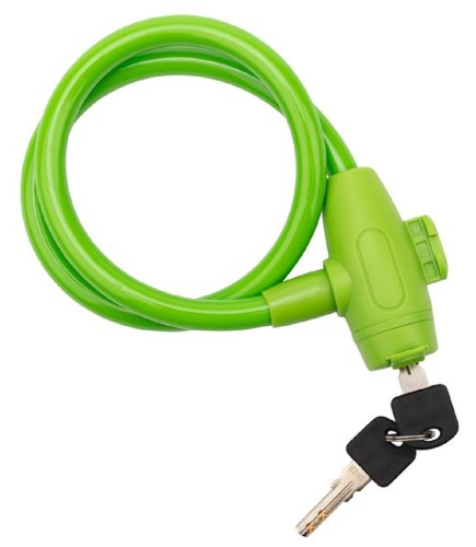 Замок тросовый ЧЕТЫРЕ СЕЗОНА 79-0363 для велосипедов и колясок с ключом 65 см