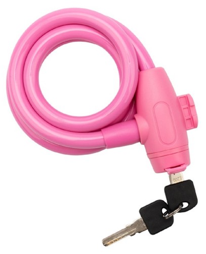 Замок тросовый ЧЕТЫРЕ СЕЗОНА 79-0304 для велосипедов и колясок с ключом 100 см