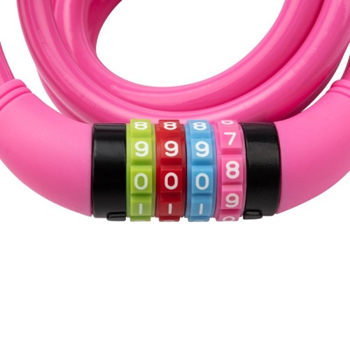 Замок тросовый ЧЕТЫРЕ СЕЗОНА 79-0214 кодовый для велосипедов и колясок 150 см - изображение 2