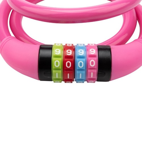 Замок тросовый ЧЕТЫРЕ СЕЗОНА 79-0204 кодовый для велосипедов и колясок 100 см - изображение 2