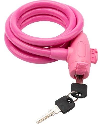 Замок тросовый ЧЕТЫРЕ СЕЗОНА 79-0314 взломостойкий для велосипедов и колясок с ключом 1