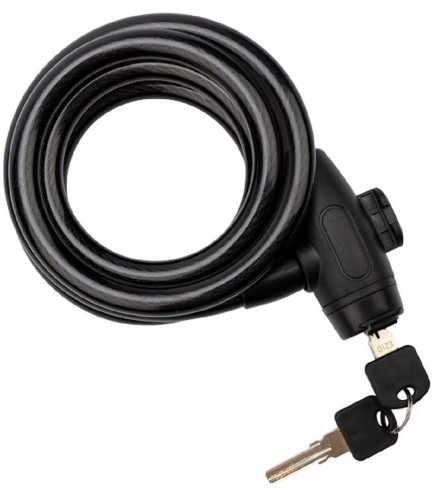 Замок тросовый ЧЕТЫРЕ СЕЗОНА 79-0316 для велосипедов и колясок с ключом 150 см