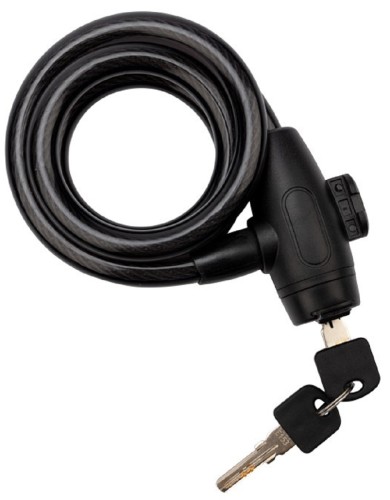 Замок тросовый ЧЕТЫРЕ СЕЗОНА 79-0306 для велосипедов и колясок с ключом 100 см