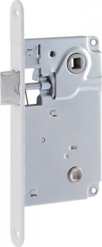 Замок врезной НОРА-М 13-90 мм под фиксатор "Белый" 8558