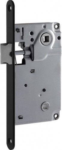 Замок врезной НОРА-М 13-90 под фиксатор "Черный" 18576