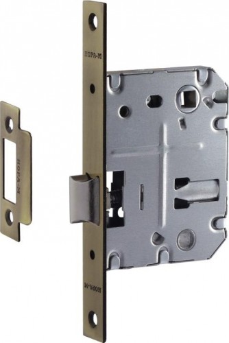 Замок врезной НОРА-М 2070-70 ПП "Старая бронза" 14480
