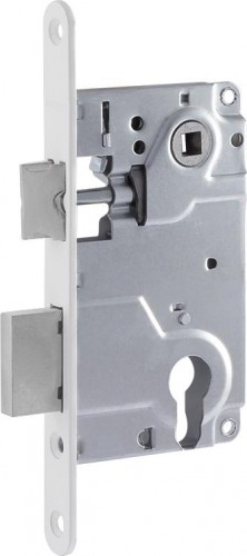 Замок врезной НОРА-М 25-85 цилиндровый "Белый" 8548