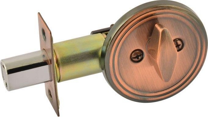 Замок врезной НОРА-М D5 "Старая медь" 8960