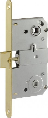 Замок врезной НОРА-М М13-90 под фиксатор "Золото" 9620