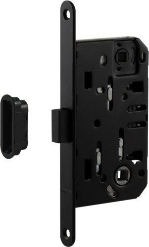 Замок врезной НОРА-М М13М-96 мм под фиксатор с магнитным ригелем "Черный" 18964