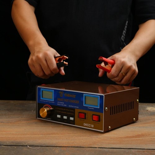 Зарядное устройство DEKO DKCC18 12/24в, 18а 051-8054 - изображение 5