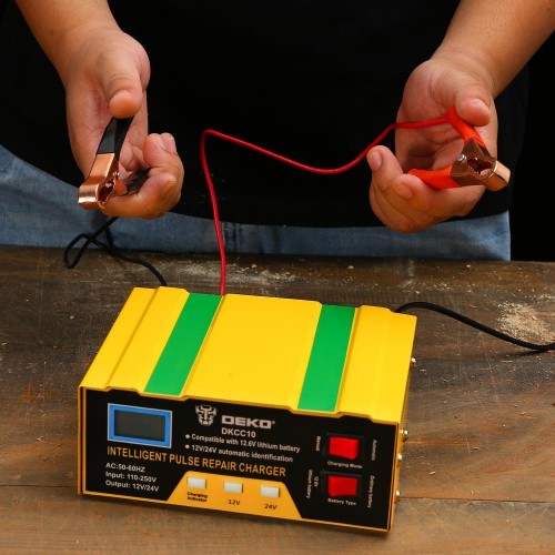 Зарядное устройство DEKO DKCC10 12/24в, 10а 051-8053 - изображение 5