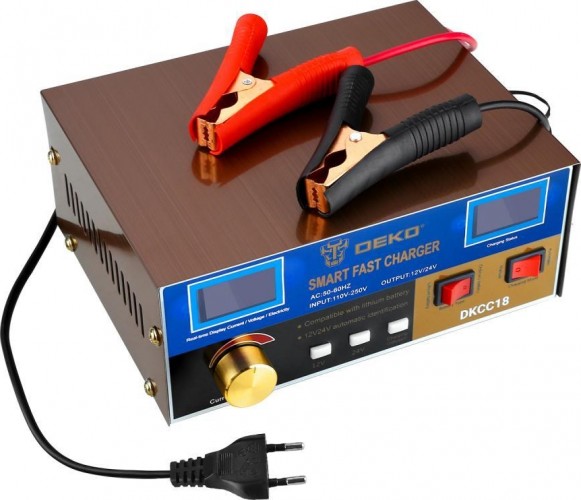 Зарядное устройство DEKO DKCC18 12/24в, 18а 051-8054 - изображение 2