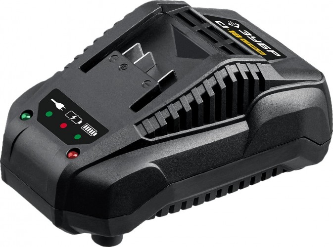 Зарядное устройство для АКБ ЗУБР 18 В, 2.4 А Li-Ion БЗУ-С1-18