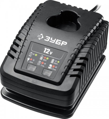 Зарядное устройство для АКБ ЗУБР 12 В, 2 А Li-Ion RT7-12-2