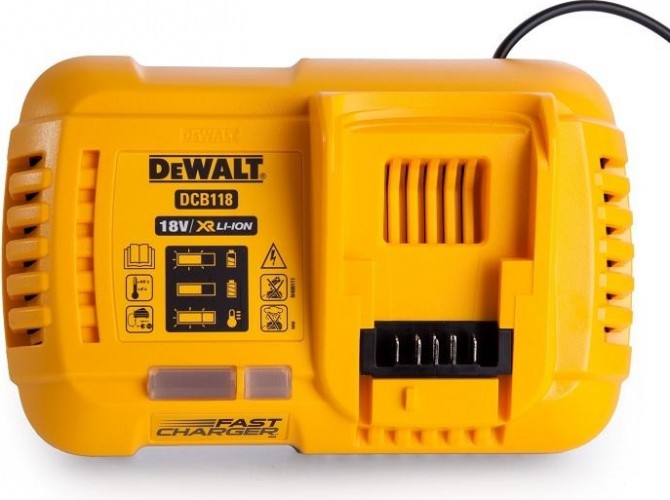 Зарядное устройство для аккумуляторов DeWALT FLEXVOLT XR Li-Ion  XR DCB118-QW DCB118-QW - изображение 2