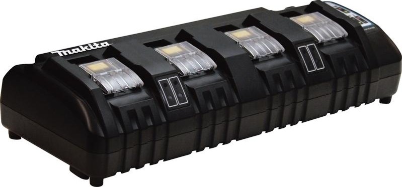 Зарядное устройство для аккумуляторов MAKITA DC 18 SF (196430-2) четыре поста LXT 18 196430-2 - изображение 3