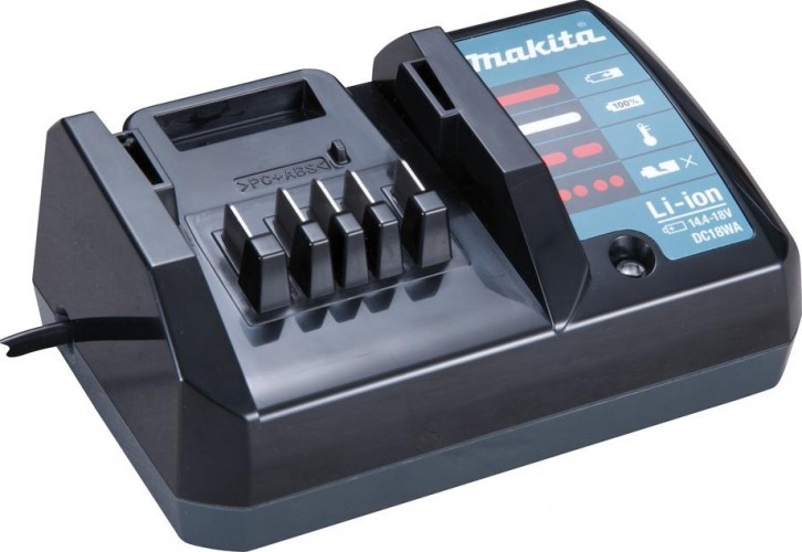 Зарядное устройство для аккумуляторов MAKITA DC 18 WA  Li-Ion (только для аккумуляторов G-серии) 196645-1