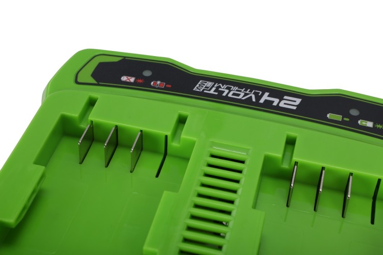 Зарядное устройство для аккумуляторов GREENWORKS 24.0V G24X2UC2 двухпостовое 2931907 - изображение 5