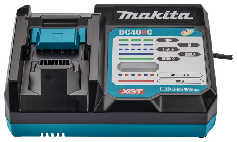 Зарядное устройство для аккумуляторов MAKITA DC40RC 40В XGT  (быстрое) 191M91-1