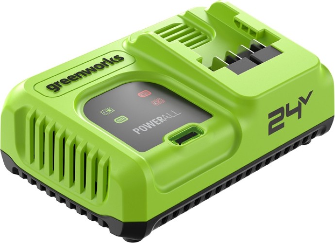 Зарядное устройство для аккумуляторов GREENWORKS 2958707 ультрабыстрое 24V, 8А