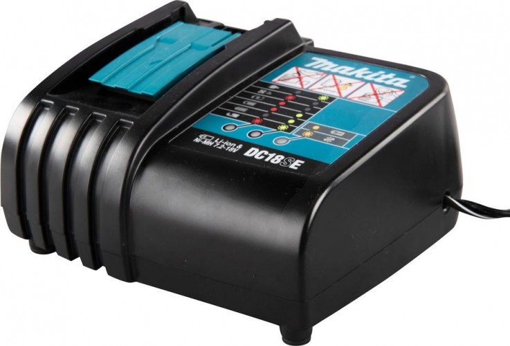 Зарядное устройство для аккумуляторов MAKITA DC 18 SE (194621-9) автомобильное  LXT 18 194621-9 - изображение 5