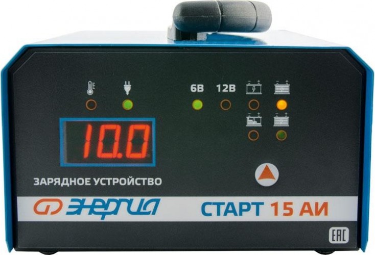Зарядное устройство ЭНЕРГИЯ СТАРТ 15 АИ Е1701-0001 - изображение 5