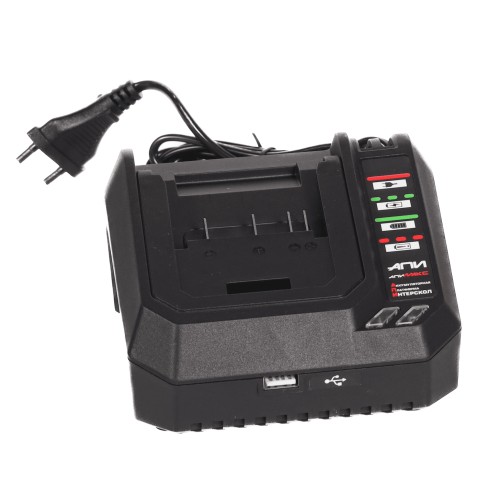 Зарядное устройство ИНТЕРСКОЛ 3У-4/18 для аккумуляторного блока 4,0а, 18/36в 2401.030