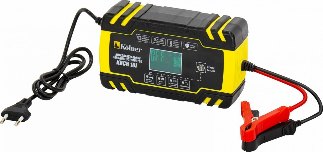 Зарядное устройство Kolner KBCH 10i 12/24 в кн10ибсх