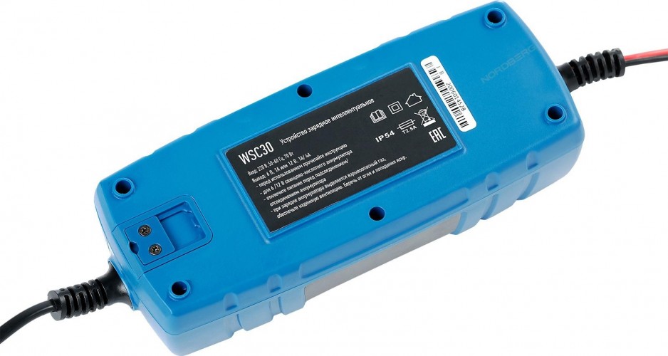 Зарядное устройство NORDBERG WSC30 6/12v ЦБ-00016462 - изображение 2