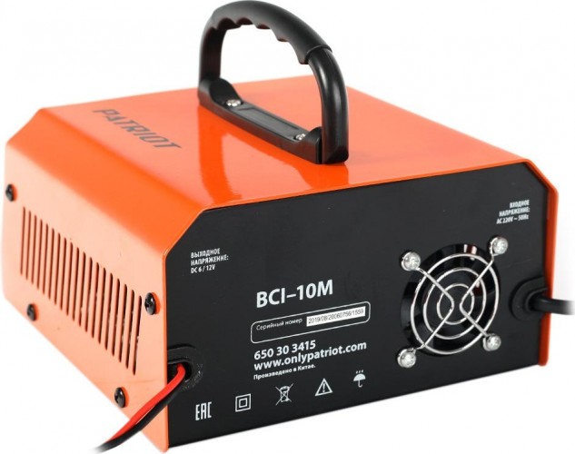 Зарядное устройство PATRIOT BCI-10M 650303415 - изображение 2