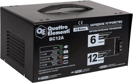 Зарядное устройство QUATTRO ELEMENTI BC12A 770-131 - изображение 2