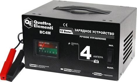 Зарядное устройство QUATTRO ELEMENTI BC 4M 770-063