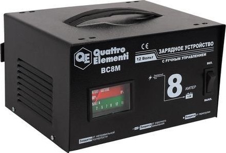 Зарядное устройство QUATTRO ELEMENTI BC 8M 770-087 - изображение 2