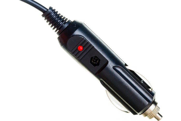 Зарядное устройство REXANT 16-0234 для авто с индикатором (разъем 2.5х5.5) спираль - изображение 2