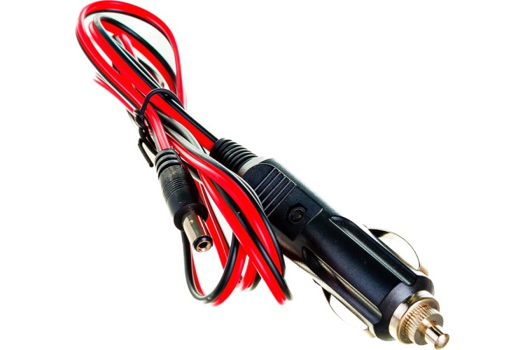 Зарядное устройство REXANT 16-0231 для авто с индикатором (разъем 2.1х5.5)  1,5м - изображение 2