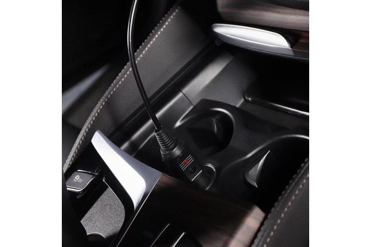 Зарядное устройство REXANT 16-0234 для авто с индикатором (разъем 2.5х5.5) спираль - изображение 4