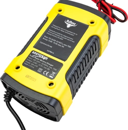 Зарядное устройство RUTRIKE 12V2-100AН для свинцовых тяговых аккумуляторов 023187 - изображение 2