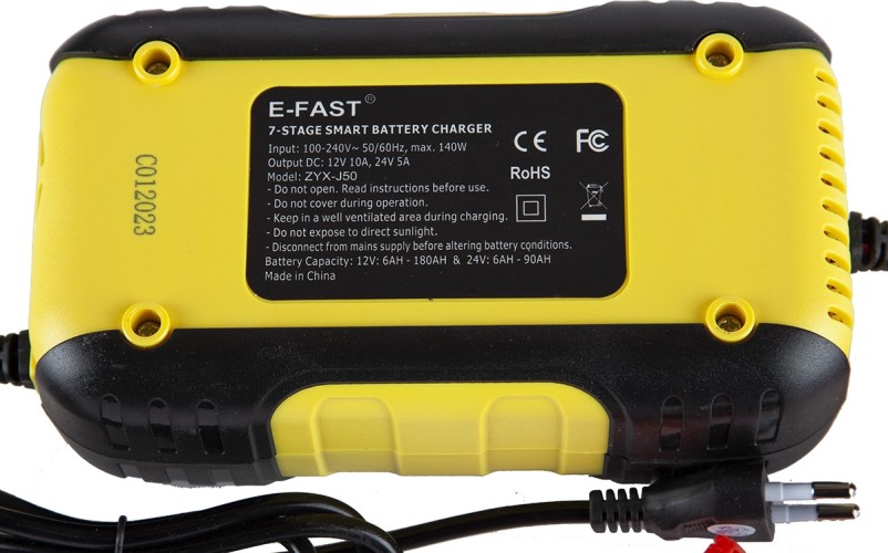 Зарядное устройство RUTRIKE 12-24V/6-180AН для AGM, жидкостных и LiFePo4 аккумуляторов с десульфатором 024125 - изображение 3