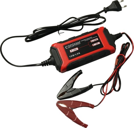 Зарядное устройство СОРОКИН 12.92 1,5А, 12В, 220В - изображение 2